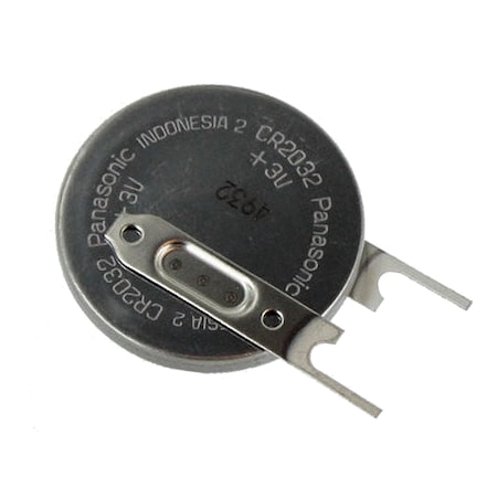 Panasonic CR-2032/VBN 3V Lithium Coin Battery Vert 2 PC Pins PC CMOS RTC BIOS CR-2032/VBN